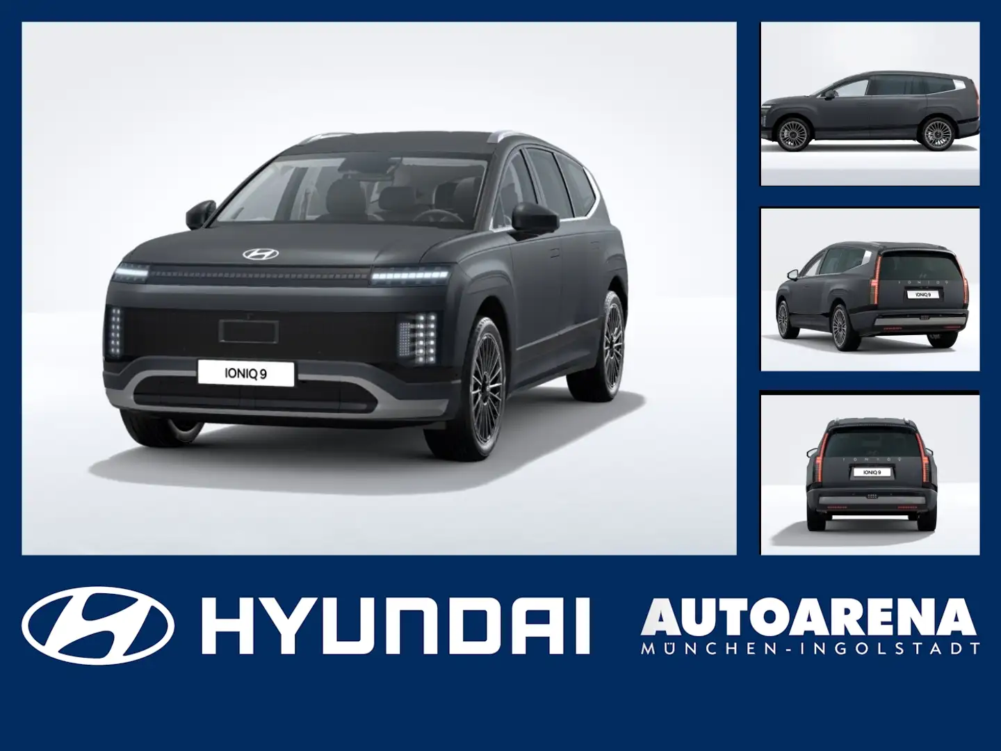 Hyundai IONIQ 9 110kWh UNIQ HeadUp*Relax-Paket* 360°Kamera Marrón - 1