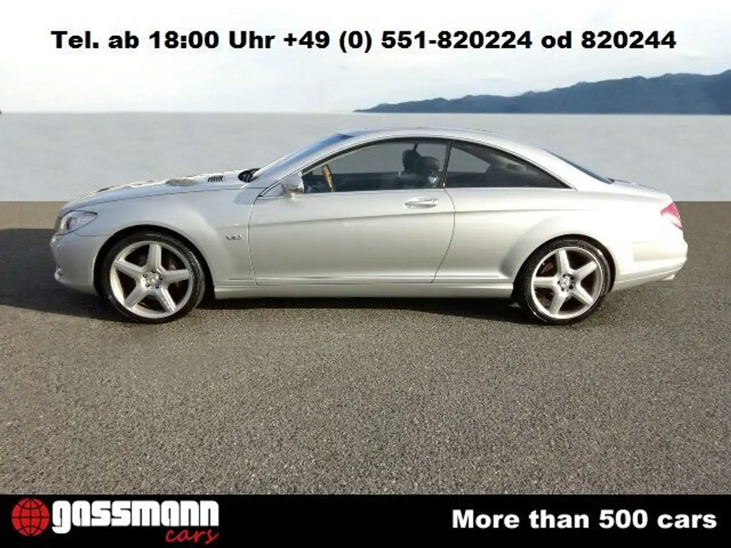 Mercedes-Benz CL 600 V12 Coupe C216, mehrfach VORHANDEN! srebrna - 2