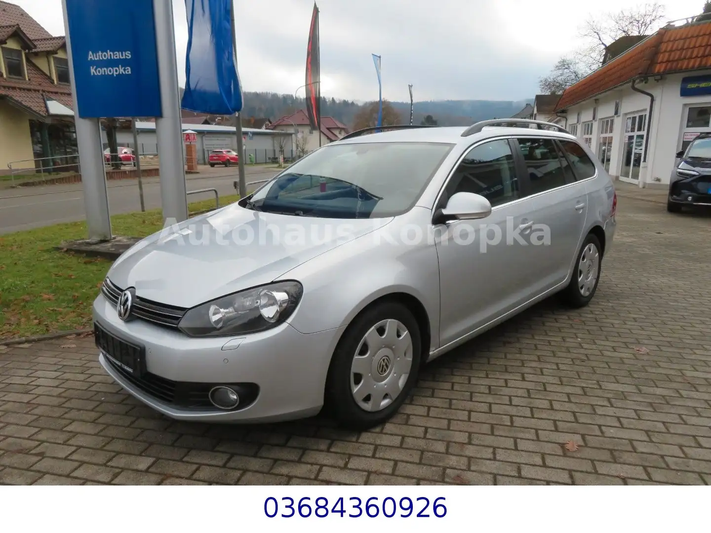 Volkswagen Golf VI Variant Comfortline BlueMotion Stříbrná - 1
