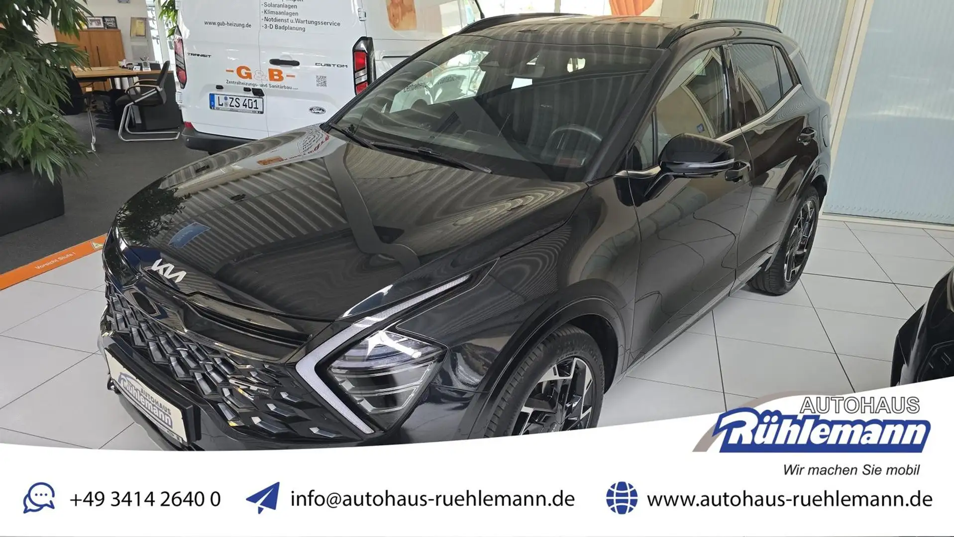 Kia Sportage GT-Line 4WD 1.6 T-GDI Top Zwart - 1