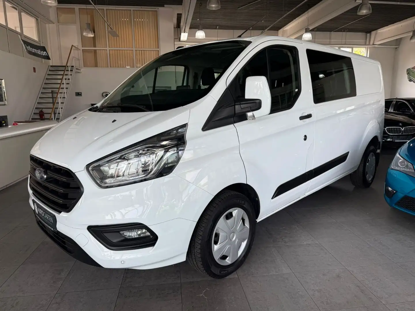 Ford Transit Custom Doka 320 L2 Trend*Navi*6-Sitze Weiß - 1