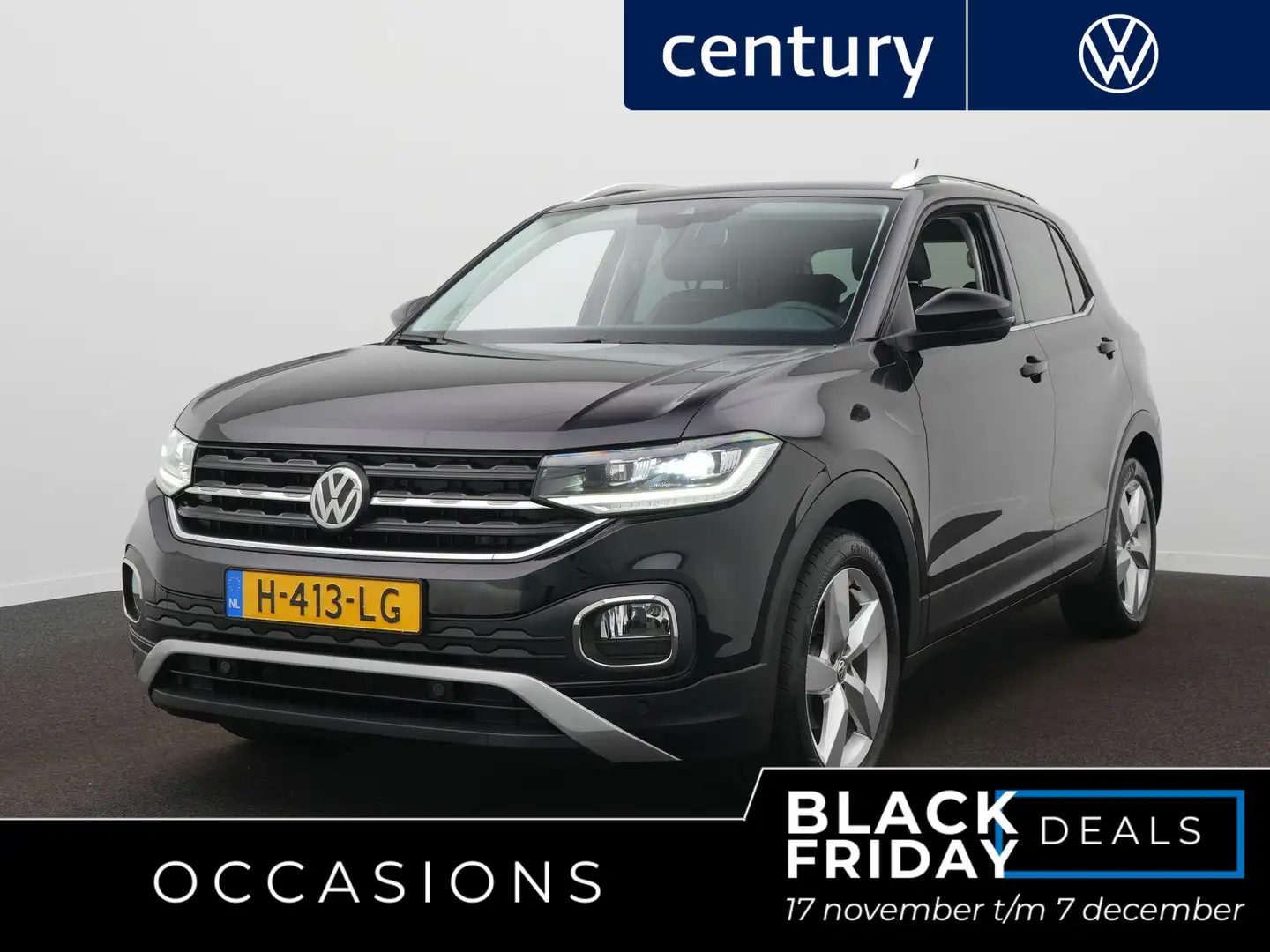 Volkswagen T-Cross 1.0 TSI Style | Clima | Virtual Cockpit | LED | Na Zwart - 1