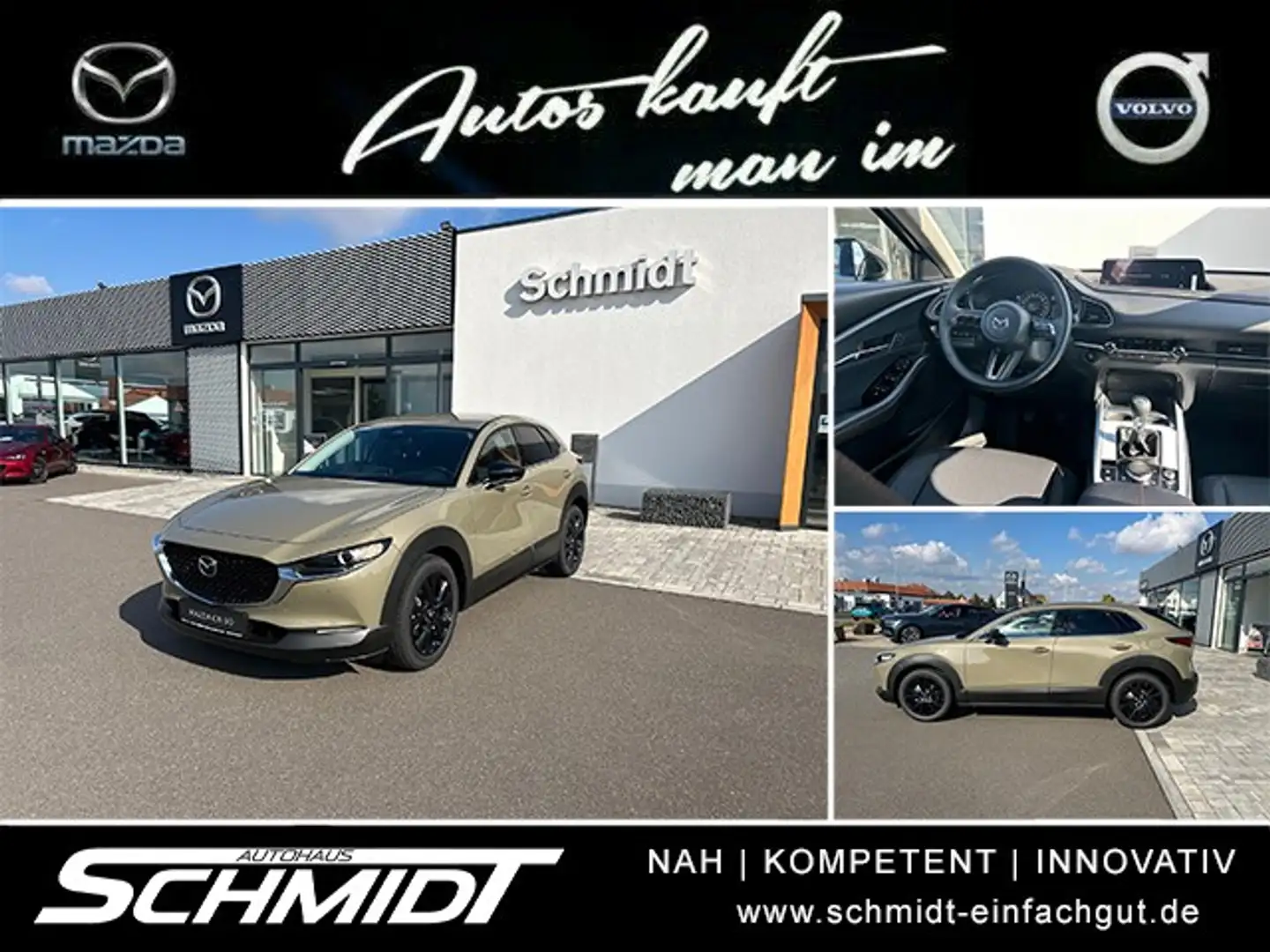 Mazda CX-30 2.0L e-SKYACTIV X 186ps Gelb - 1