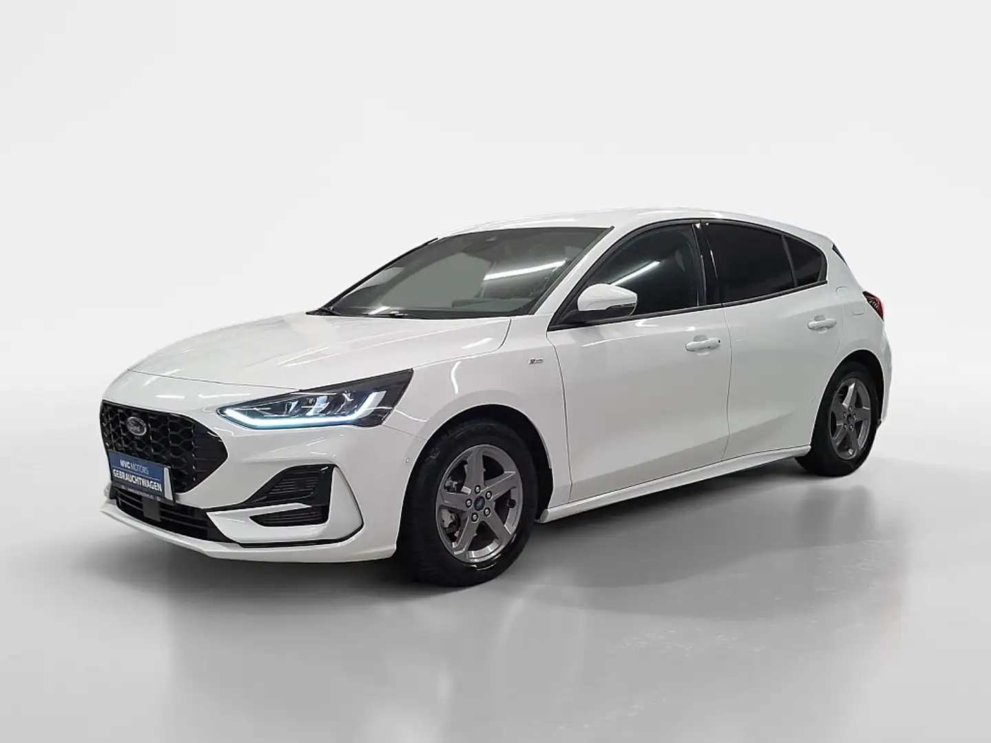 Ford Focus 1,0 EcoBoost Hybrid ST-Line Weiß - 1