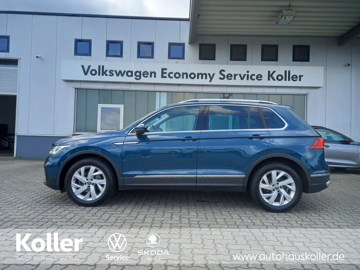 Volkswagen Tiguan Tiguan 1.5 TSI DSG Elegance Navi Kamera el.HK LED Bleu - 2