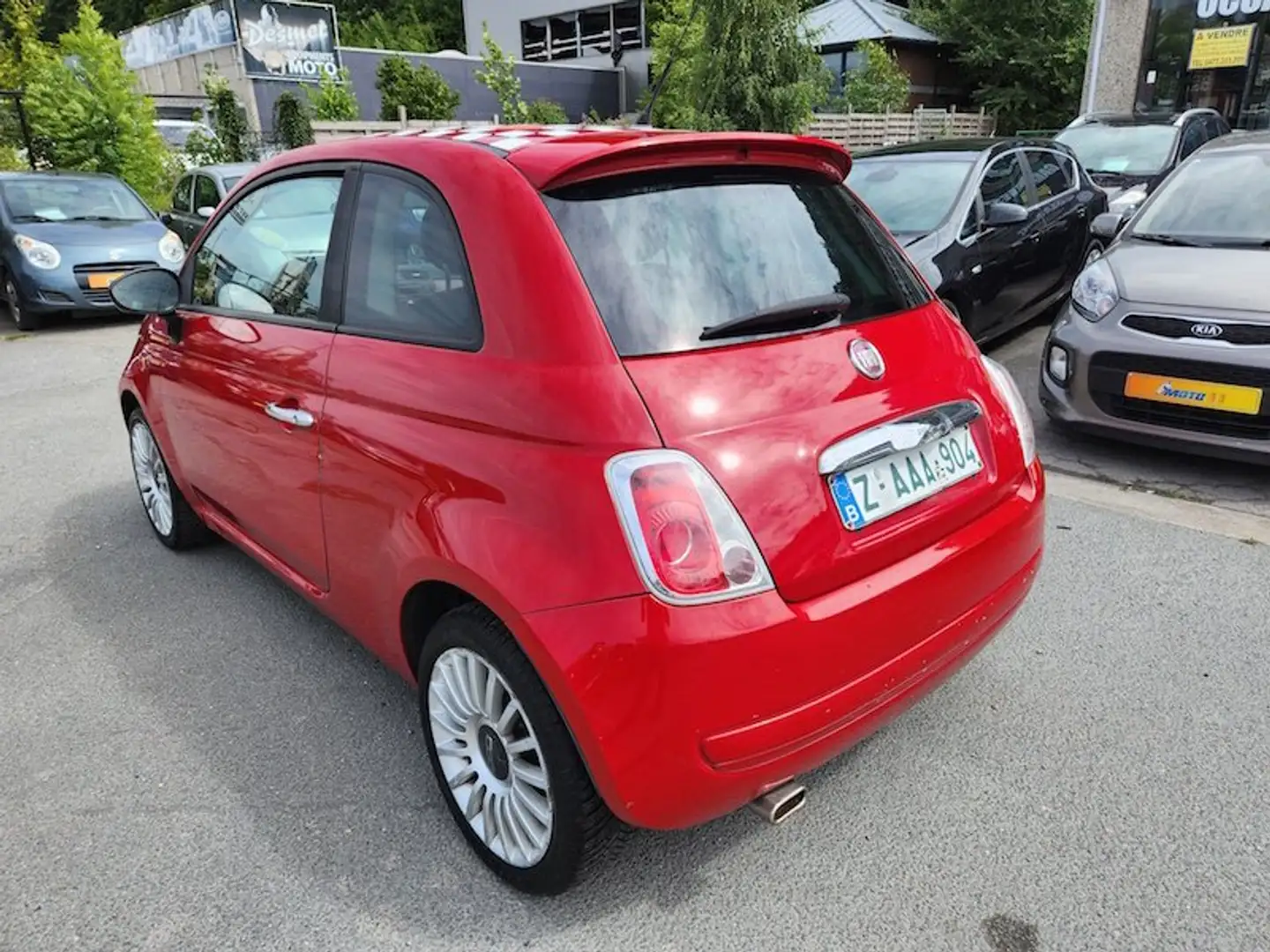 Fiat 500 500 1.2i Lounge Rot - 2
