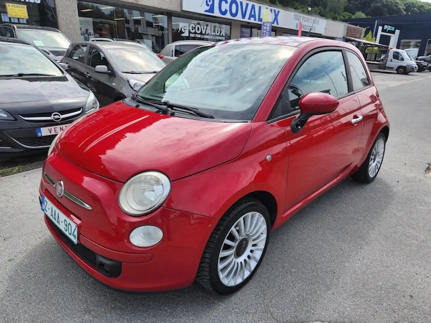 Fiat 500 500 1.2i Lounge Rot - 1