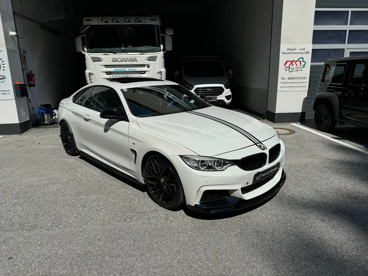 BMW 435 i*M PAKET*HEADUP DISPLAY*HARMAN KARDON* Blanco - 1