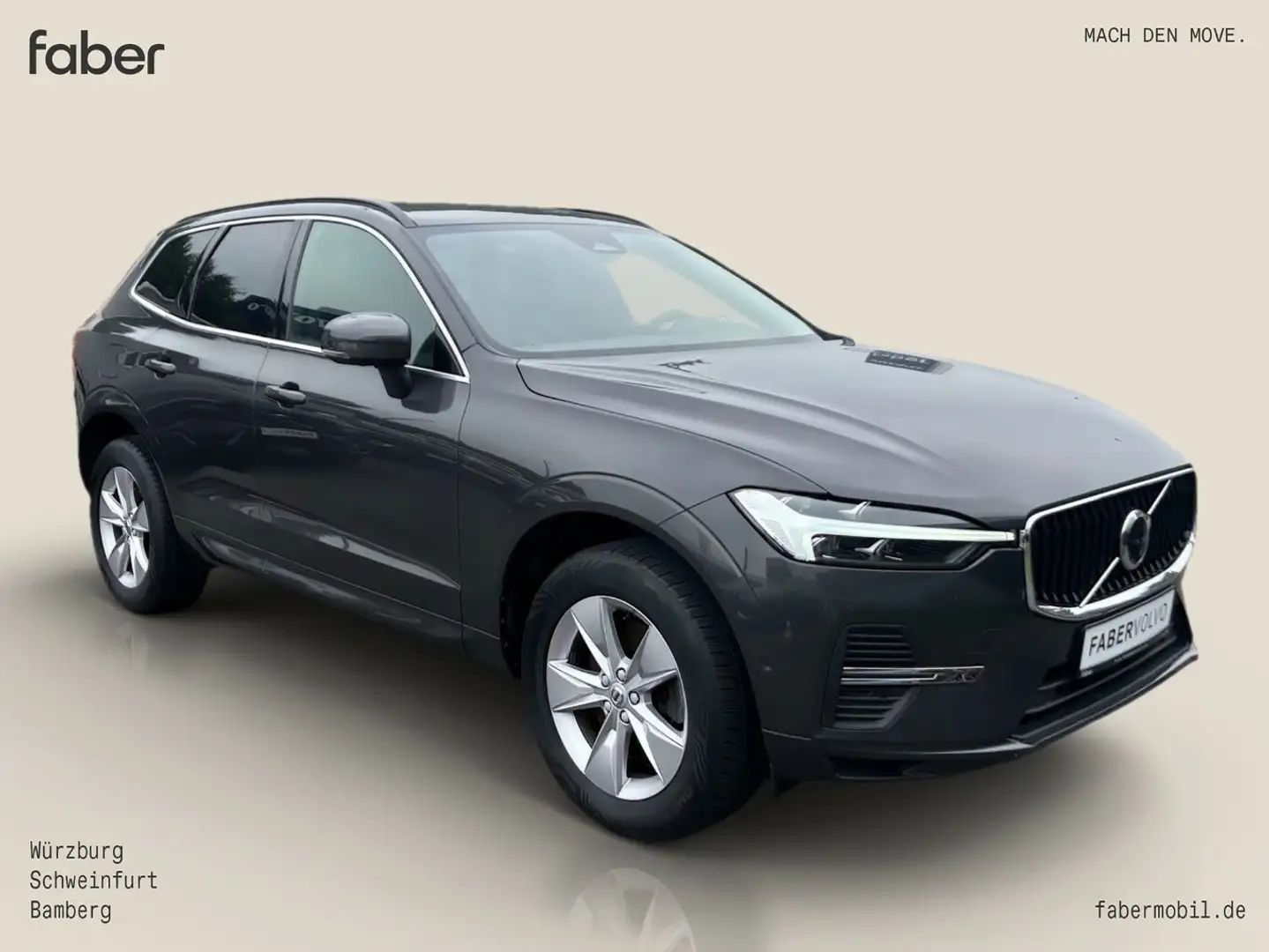 Volvo XC60 B5 Diesel Momentum Pro AWD Grau - 2