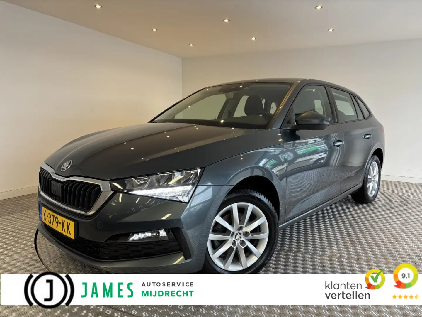 Skoda Scala 1.0 TSI Automaat Style Trekhaak, Apple/Android Gris - 1