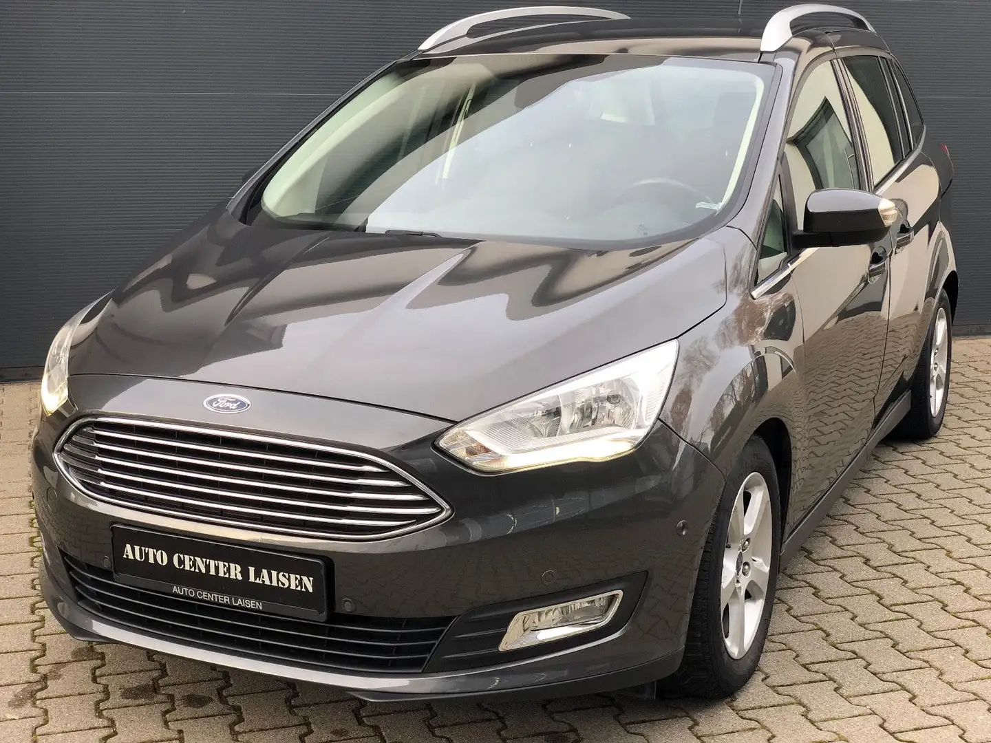 Ford Grand C-Max Grand C-MAX Titanium Klima PDC AHK Navi Tempomat Grau - 1