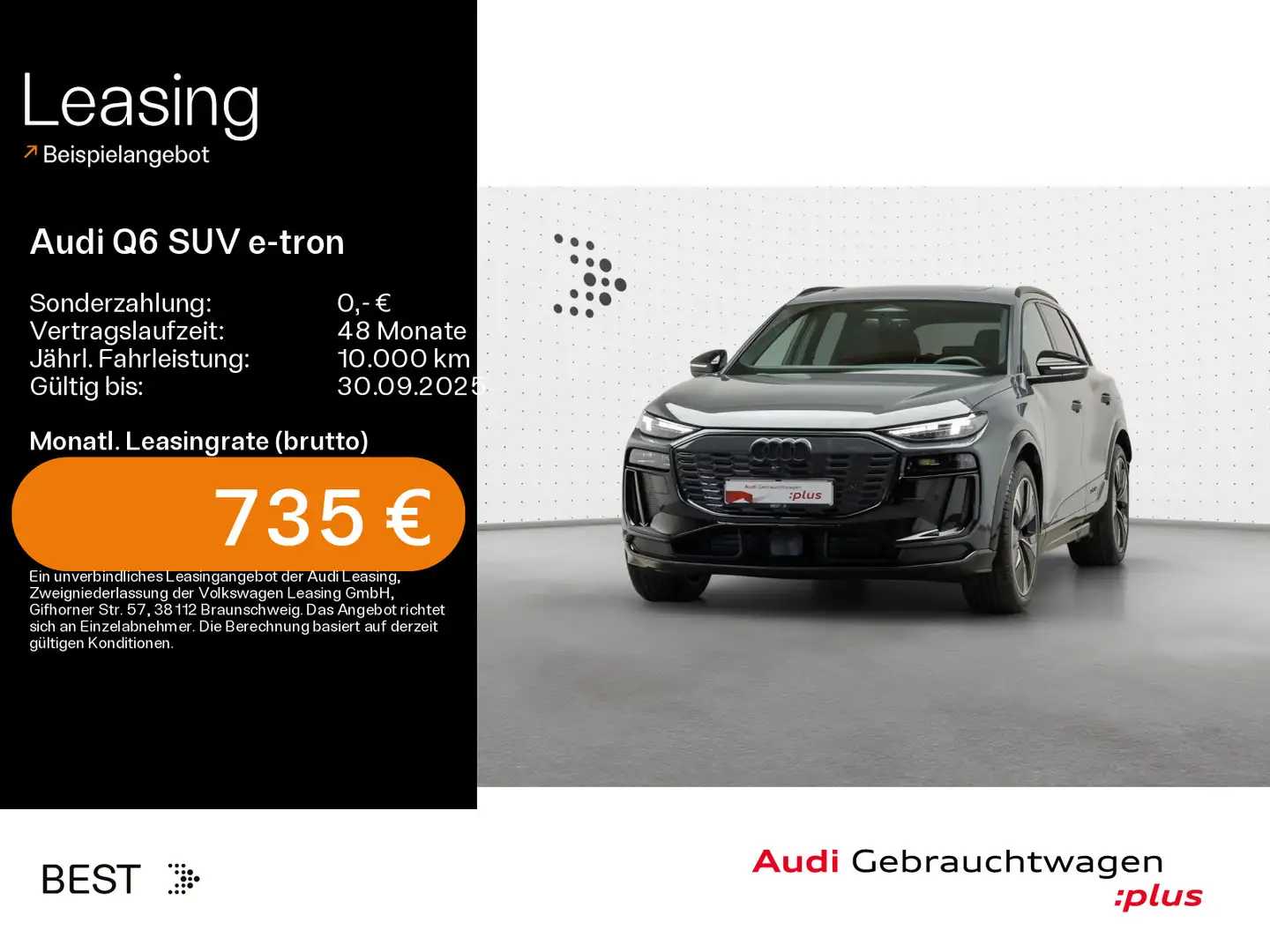 Audi Q6 Q6 e-tron performance S-LINE*EDITION-ONE-GREY*AH Grau - 1