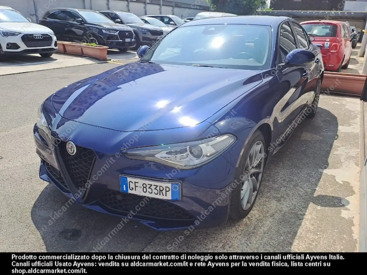 Alfa Romeo Giulia 2.2 160CV AT8 SPRINT *PEL-NAV-LED-TELECAM**UNIPRO' Blu/Azzurro - 1
