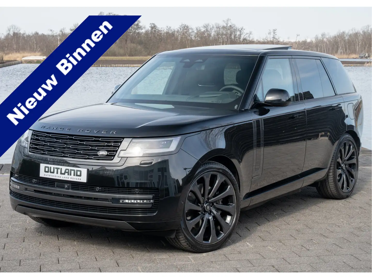 Land Rover Range Rover P550e Autobiography | SV Bespoke | Santorini Black Zwart - 1