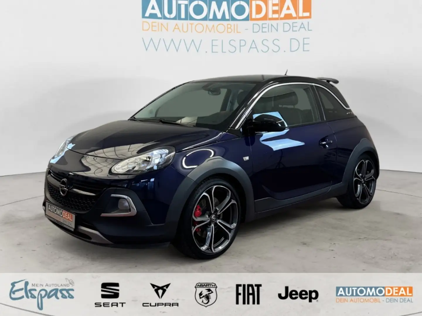 Opel Adam Rocks S NAV SITZ.HZG TEMPOMAT LENK.HZG APPLE/ANDRO Blu/Azzurro - 1
