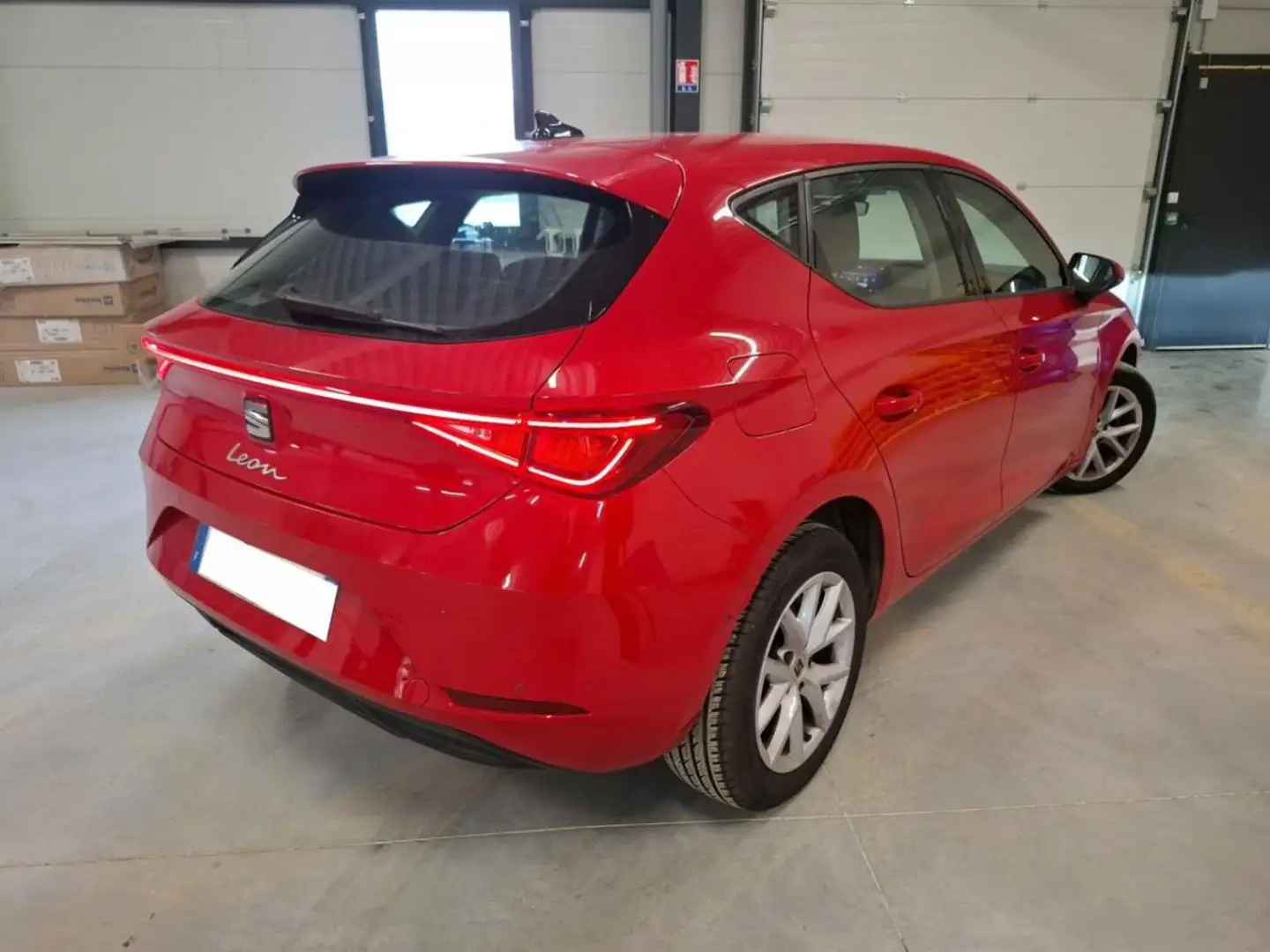 SEAT Leon 2.0 TDI 150 DSG 7 Style Business CAMERA CARPLAY Rouge - 2