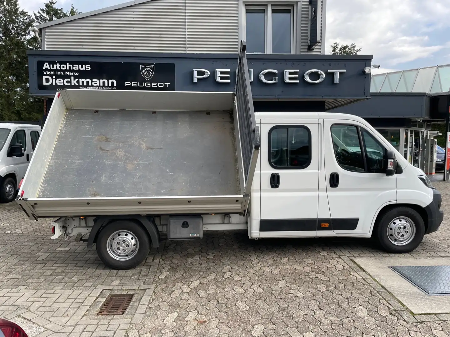 Peugeot Boxer Doka L3 Kipper Weiß - 2