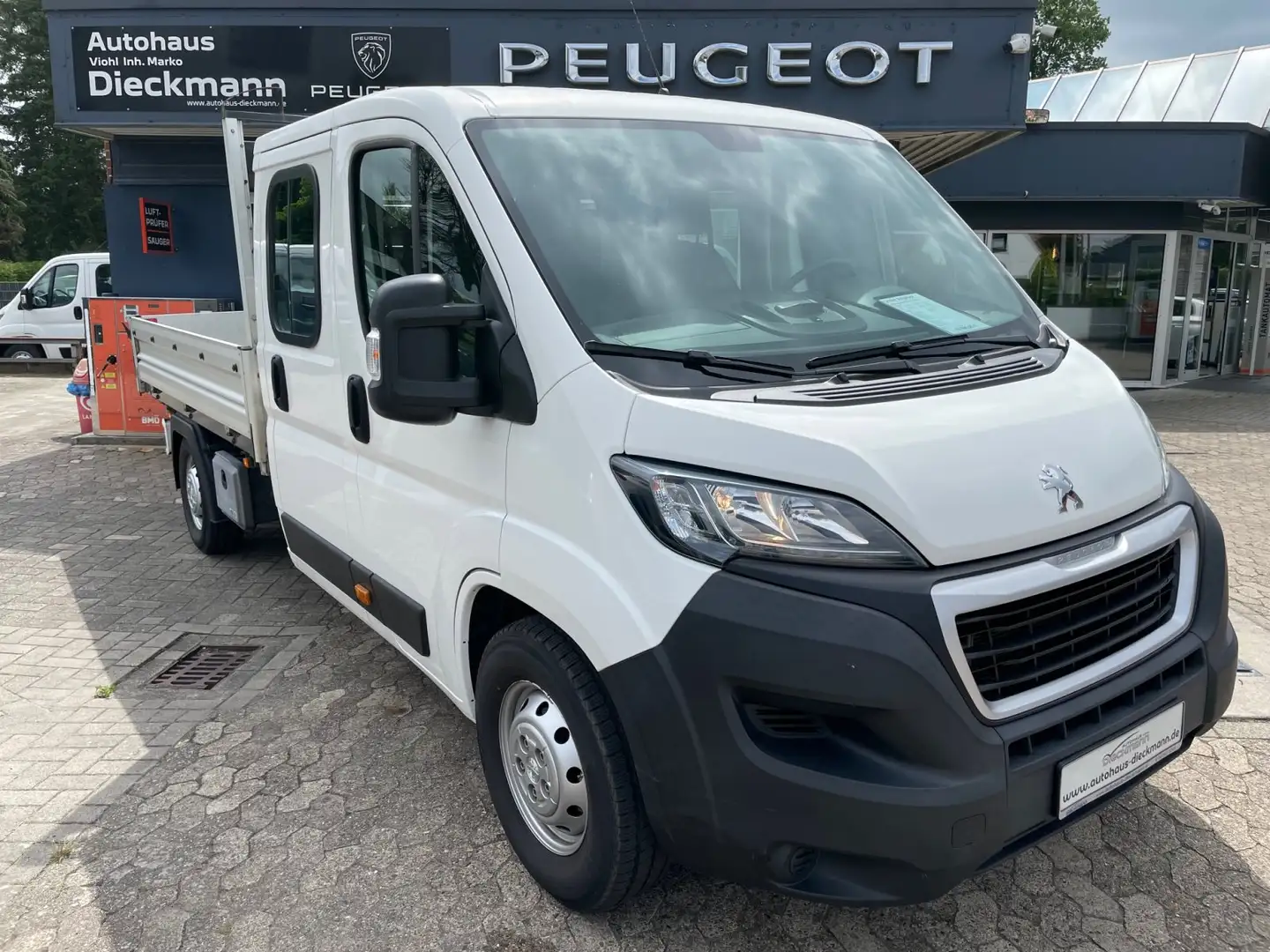 Peugeot Boxer Doka L3 Kipper Weiß - 1