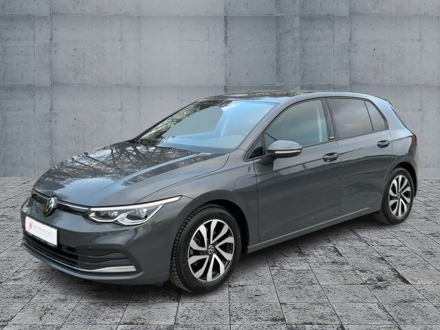 Volkswagen Golf VIII 1.5TSI 5JG+LEDplus+ACC+AHK+NAV+SHZ+RFK Grau - 2