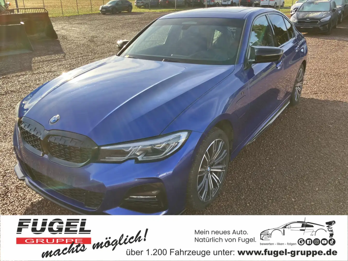 BMW 330 3 Limousine 330 e M Sport Laser|HuD|360°|19Z Blau - 1