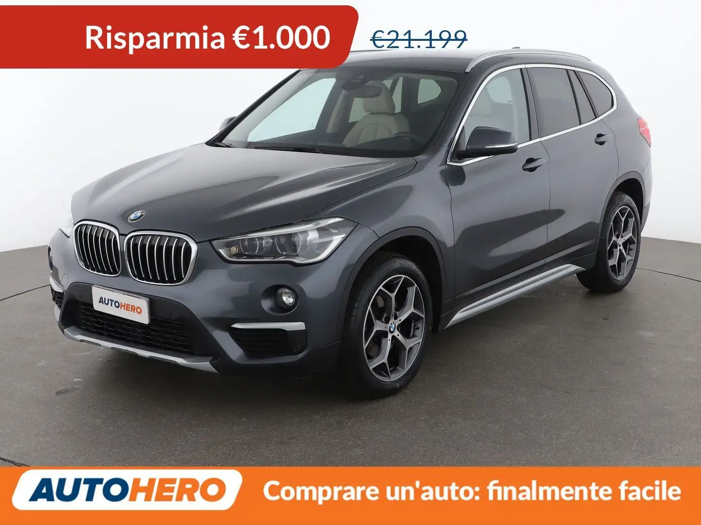 BMW X1 xDrive 18d xLine Grau - 1