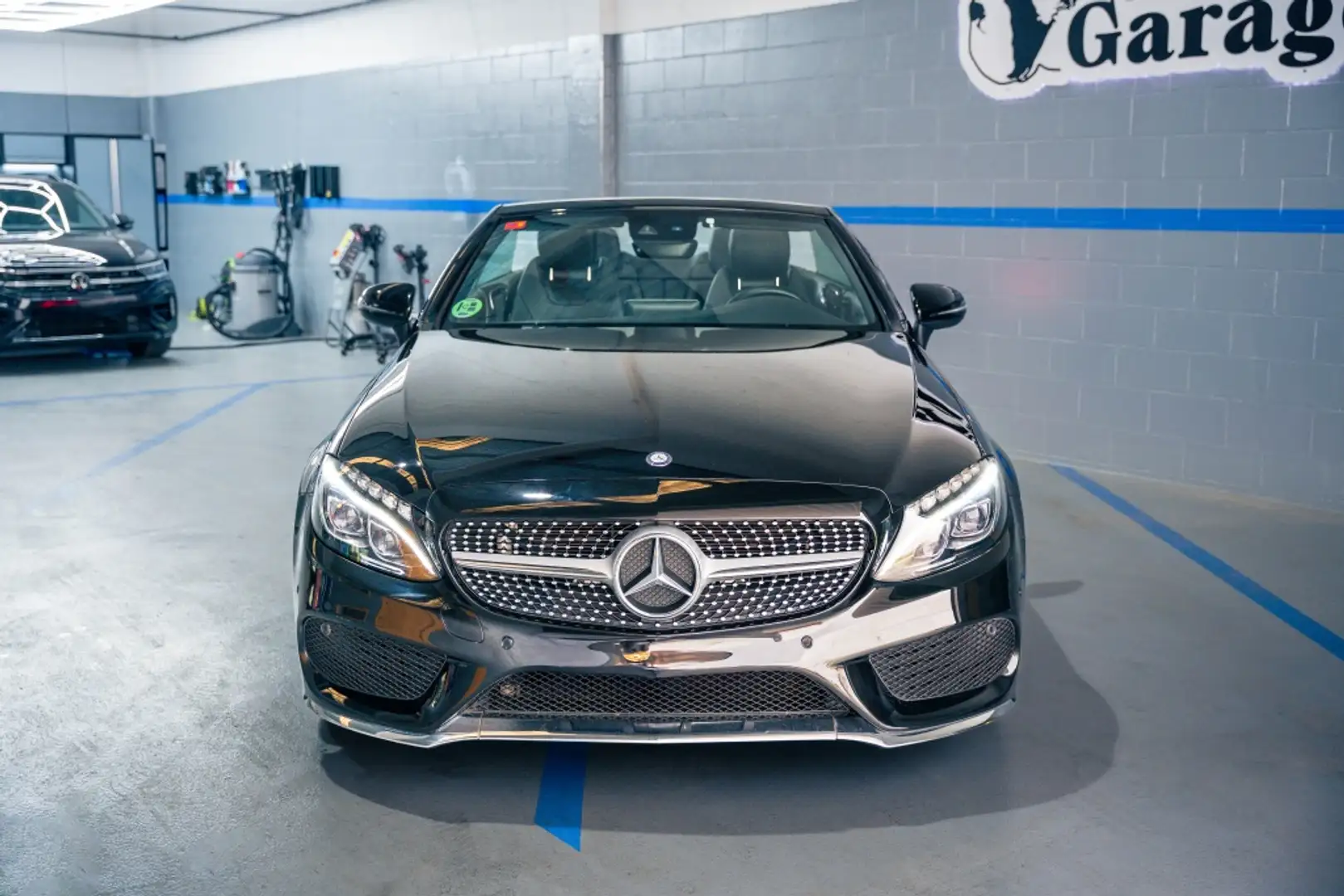 Mercedes-Benz C 220 Cabrio 220d 9G-Tronic Negro - 2