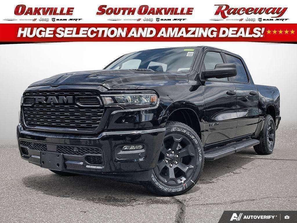 2026 RAM 1500 BLACK EXPRESS CREW | BLIND SPOT | DEMO | STEPS |