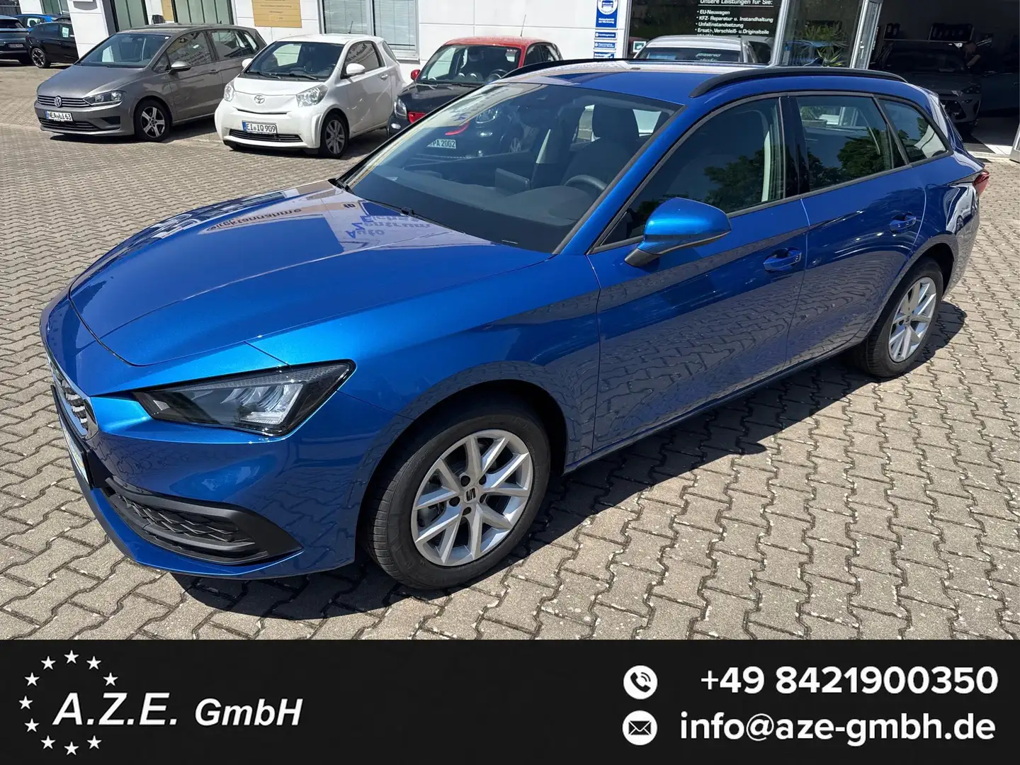 SEAT Leon Style 1.5 eTSI DSG *ACC*PDC*LED*SH*LHZ*APP*MFL*... Blau - 1