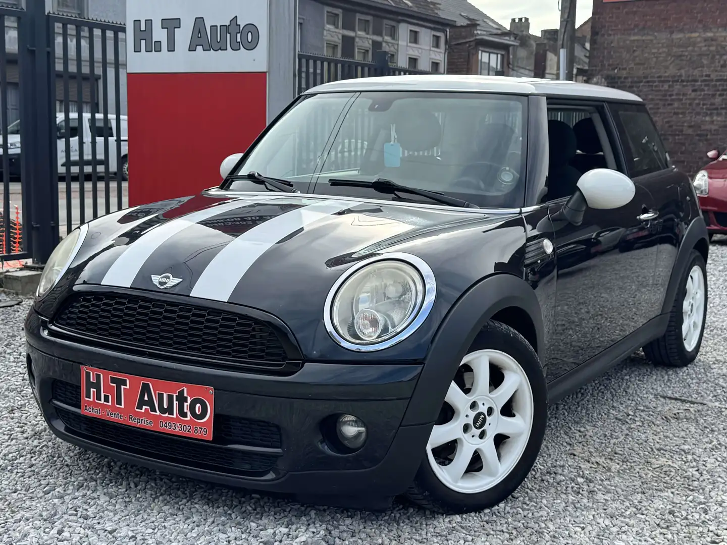 MINI Cooper D 1.6 D/airco/ pare brise a remplacer voir foto Gris - 1