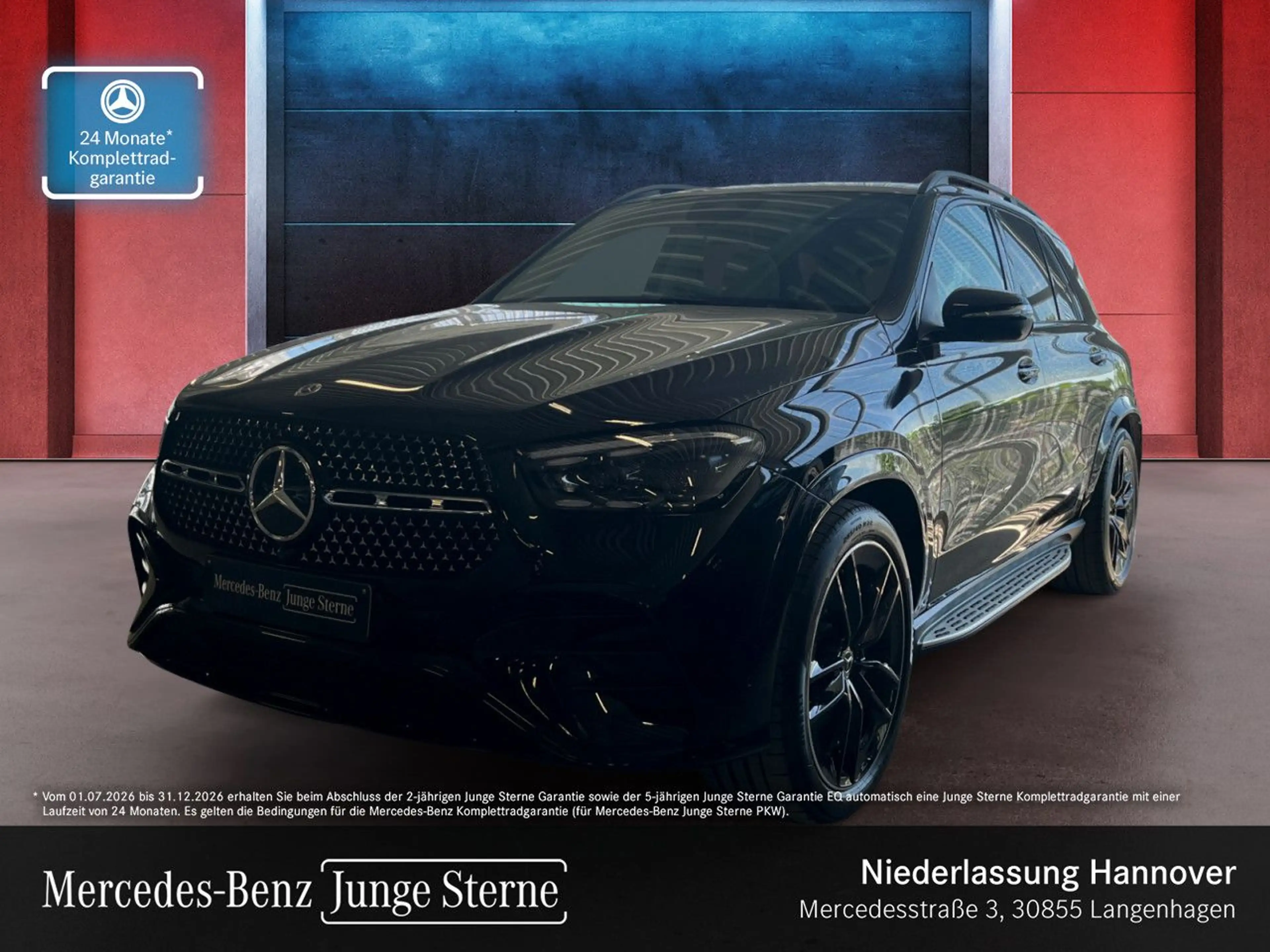 Mercedes-Benz GLE 300 d 4M AMG+NIGHT+PANO+360+AHK+MULTIBEAM+SPUR