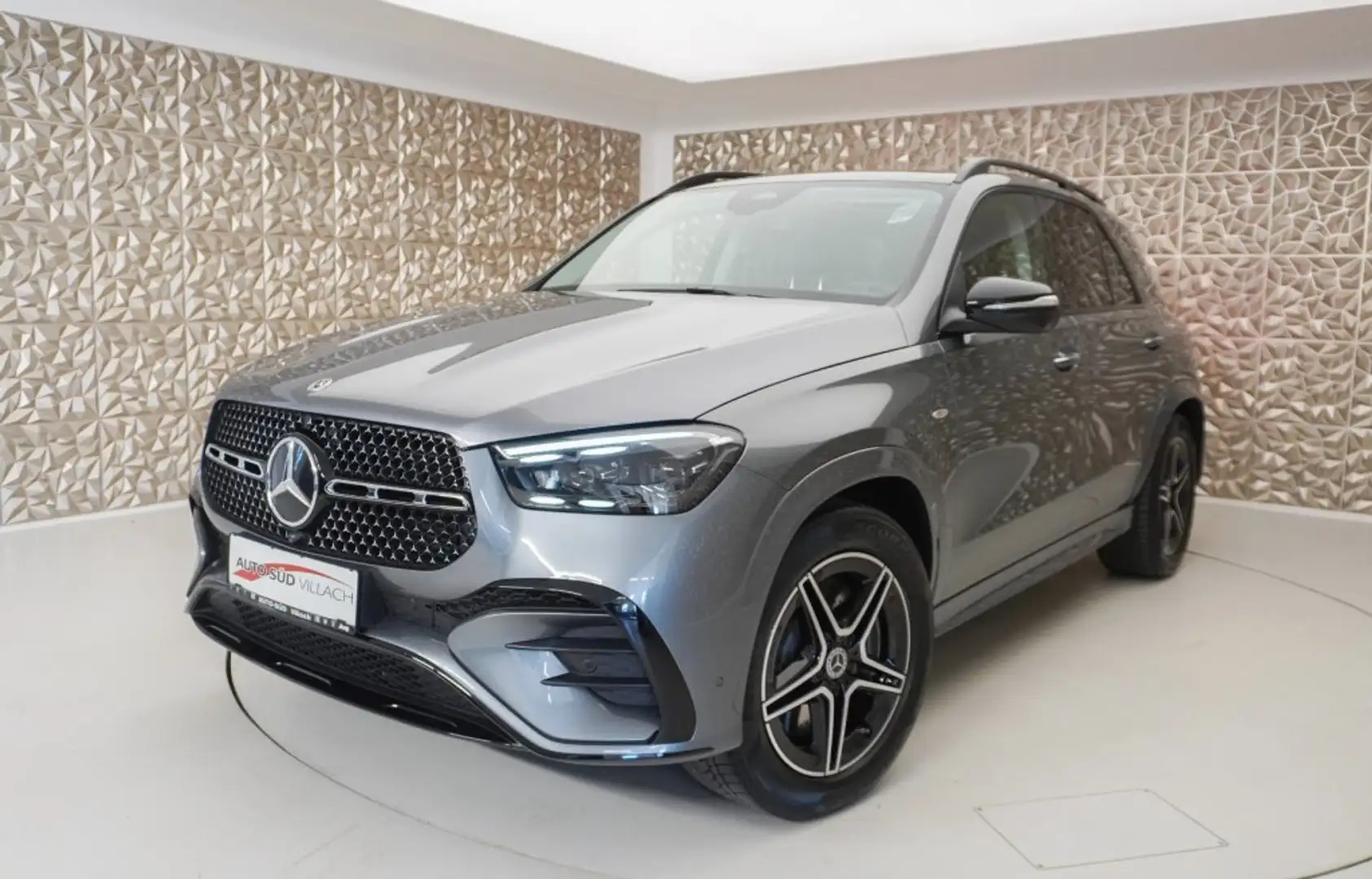 Mercedes-Benz GLE 350 de 4M 2x AMG Night Pano Airm Memo AHK 360 Grau - 1