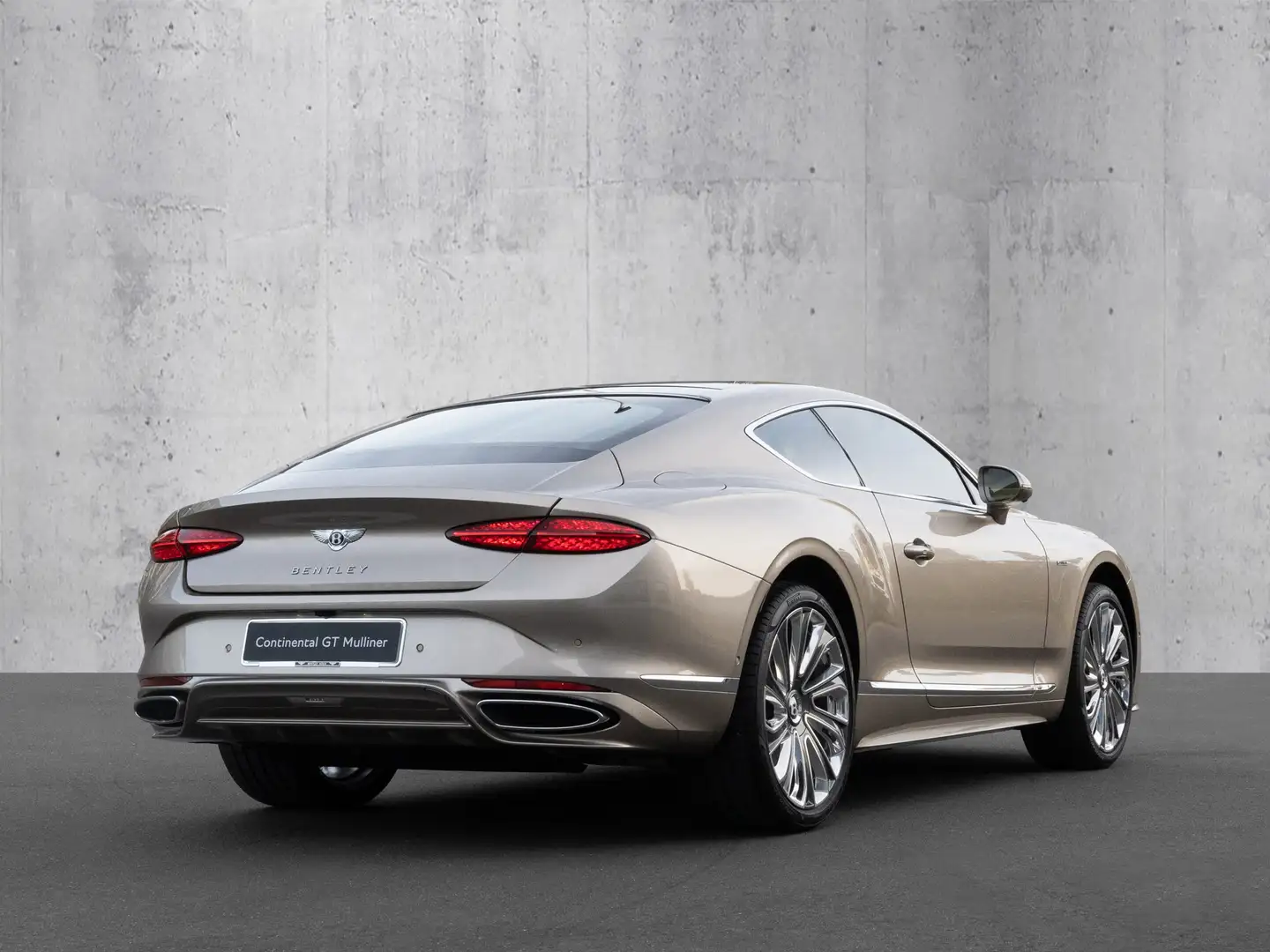 Bentley Continental GT Mulliner Naim for Bentley Gold - 2