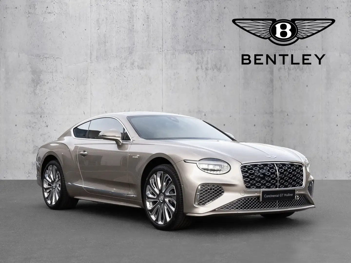 Bentley Continental GT Mulliner Naim for Bentley Gold - 1