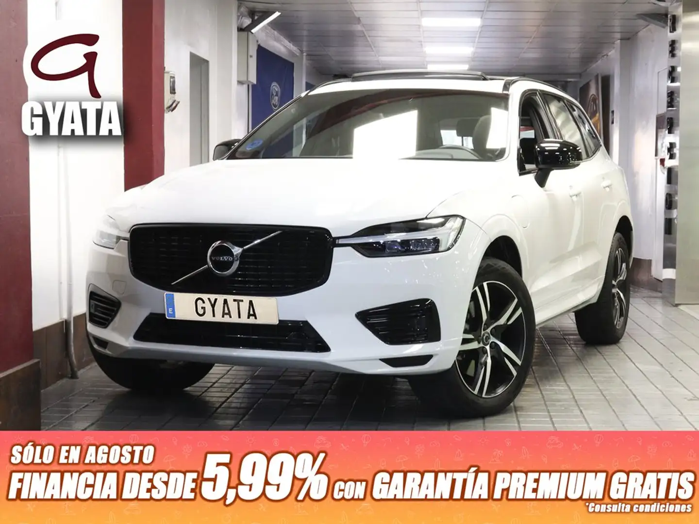 Volvo XC60 T6 Twin Recharge R-Design Blanco - 1