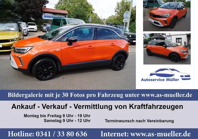 Opel Crossland X LED-CarPlay--Sitzh.+LR Heiz-Spur-VZ