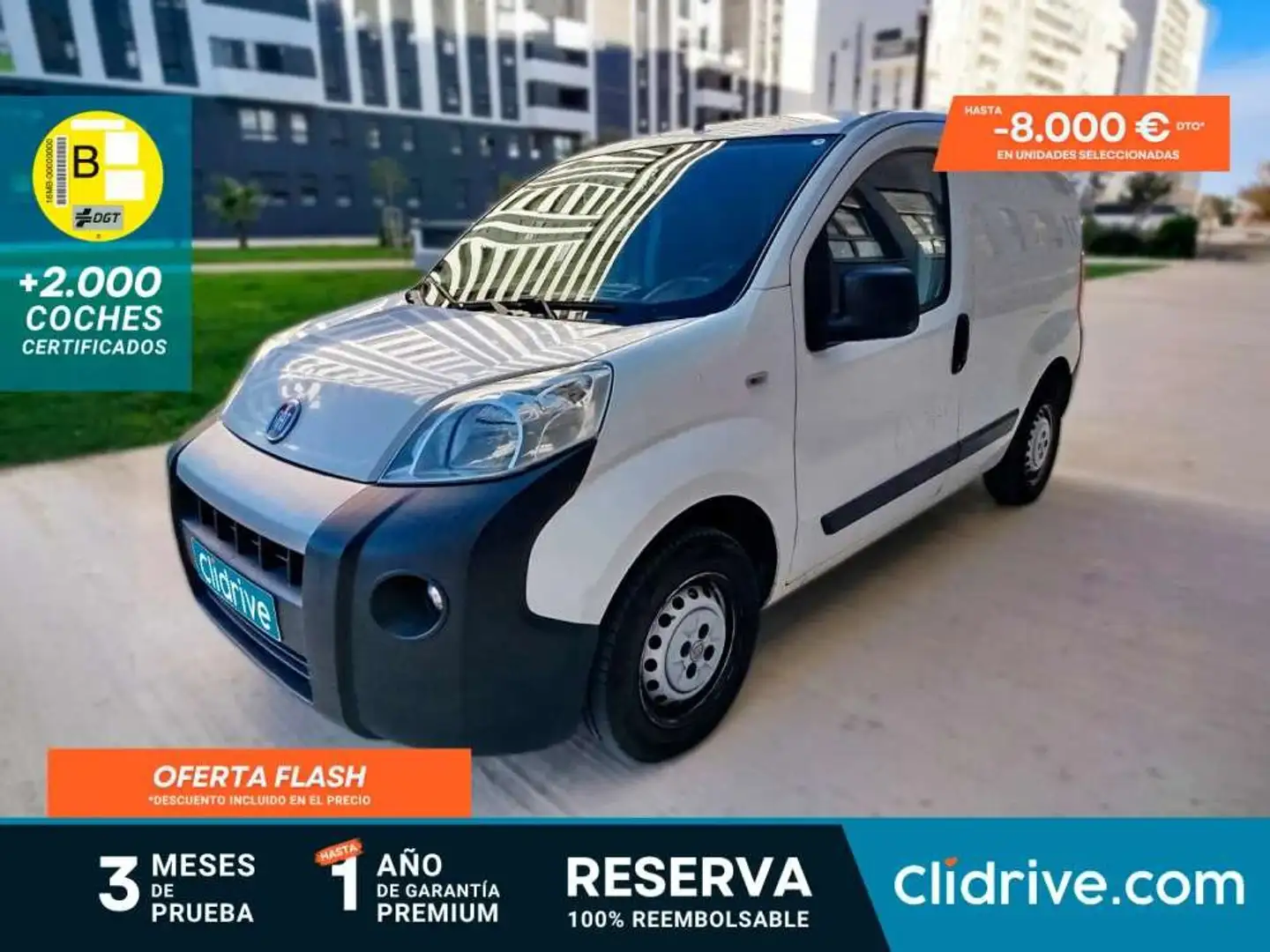 Fiat Fiorino Cargo Base N1 1.3 MJet 55kW (75CV) E5+ Blanco - 1