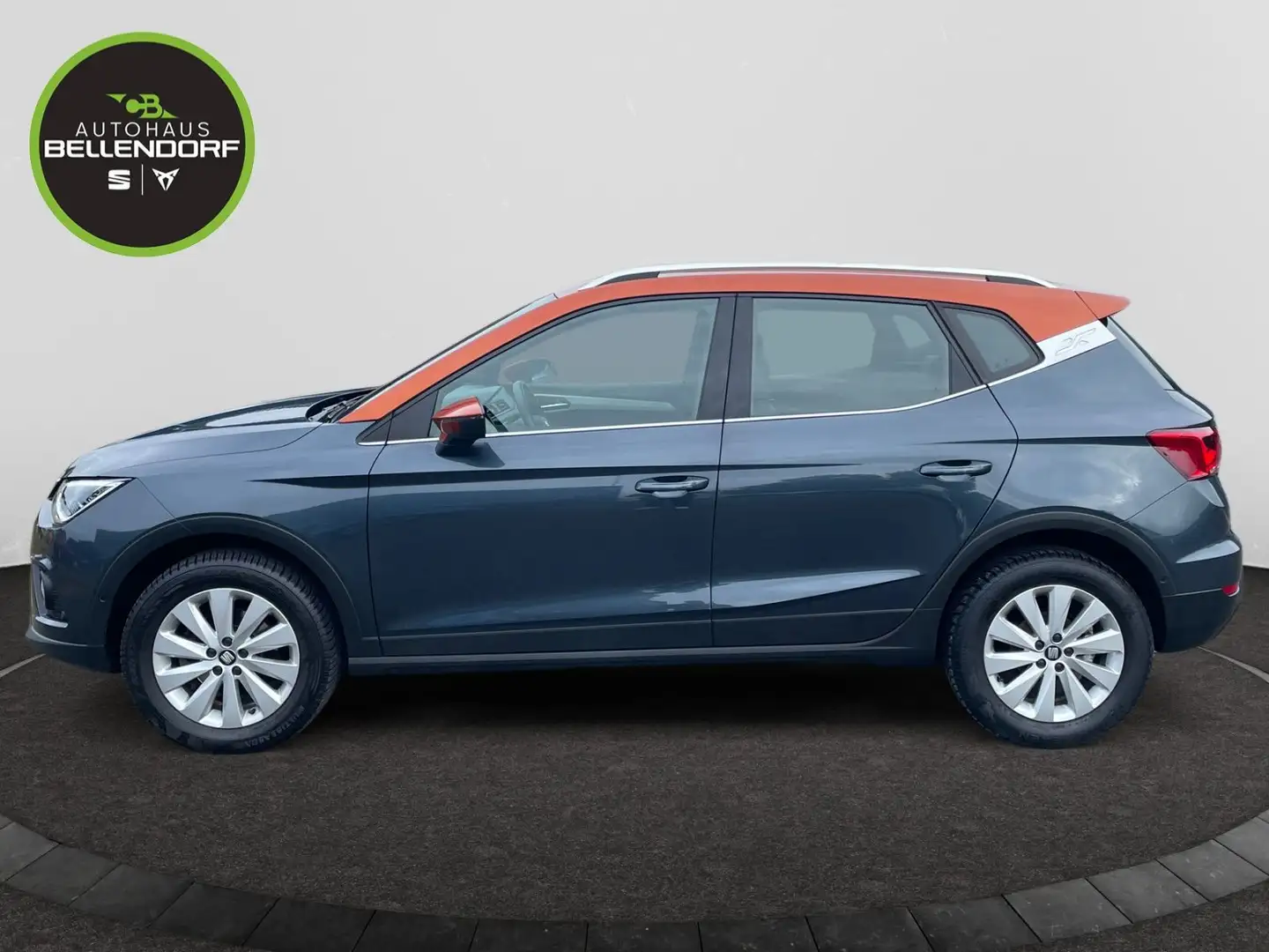 SEAT Arona 1.0 TSI DSG Xcellence Navi AHK Rückfahrkam Gris - 2