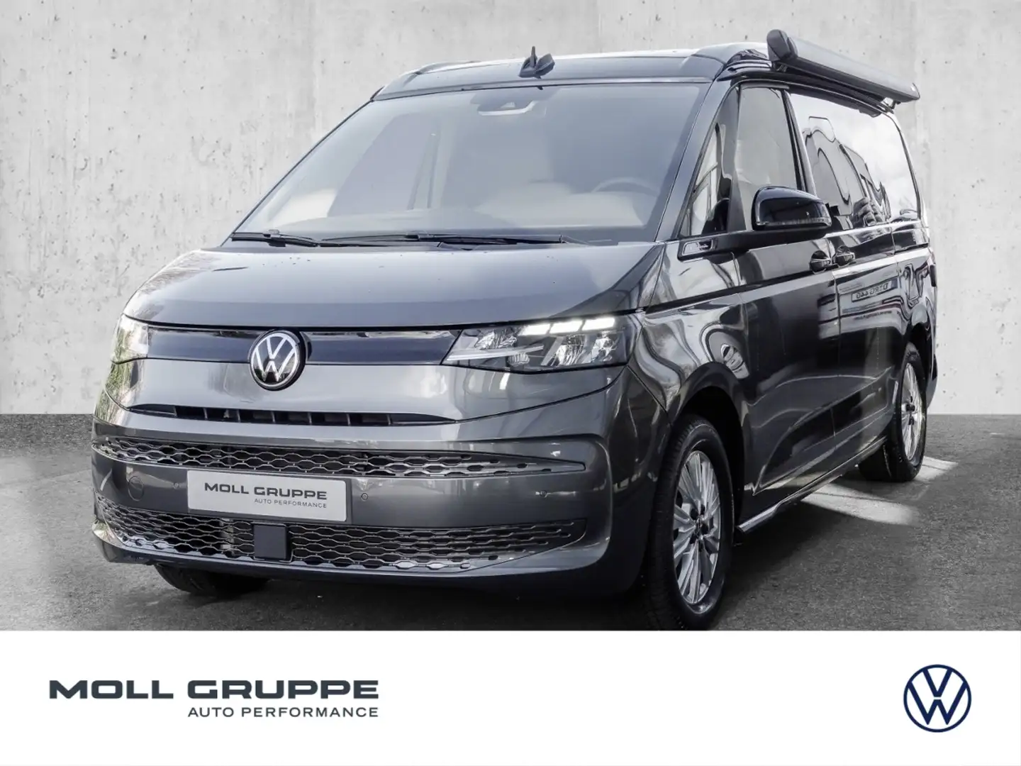 Volkswagen T7 California Beach Navi ACC AHK LED 3Z-Klima Grijs - 1