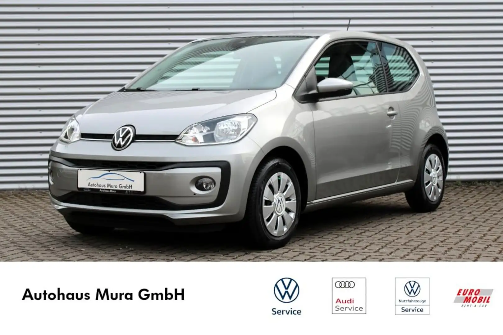 Volkswagen up! move up! 1.0 SHZ 4Season Klima Argintiu - 1