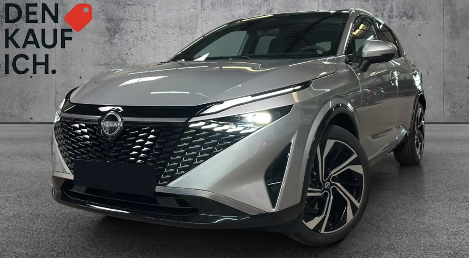 Nissan Qashqai Tekna AT Aktion Navi Pano SHZ LED HEAD UP Plateado - 1