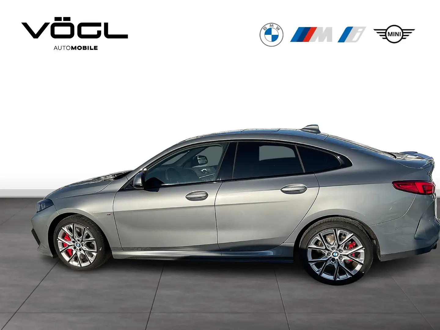 BMW 220 i Gran Coupé M Sportpaket Pro Panoramadach HiFi Gris - 2