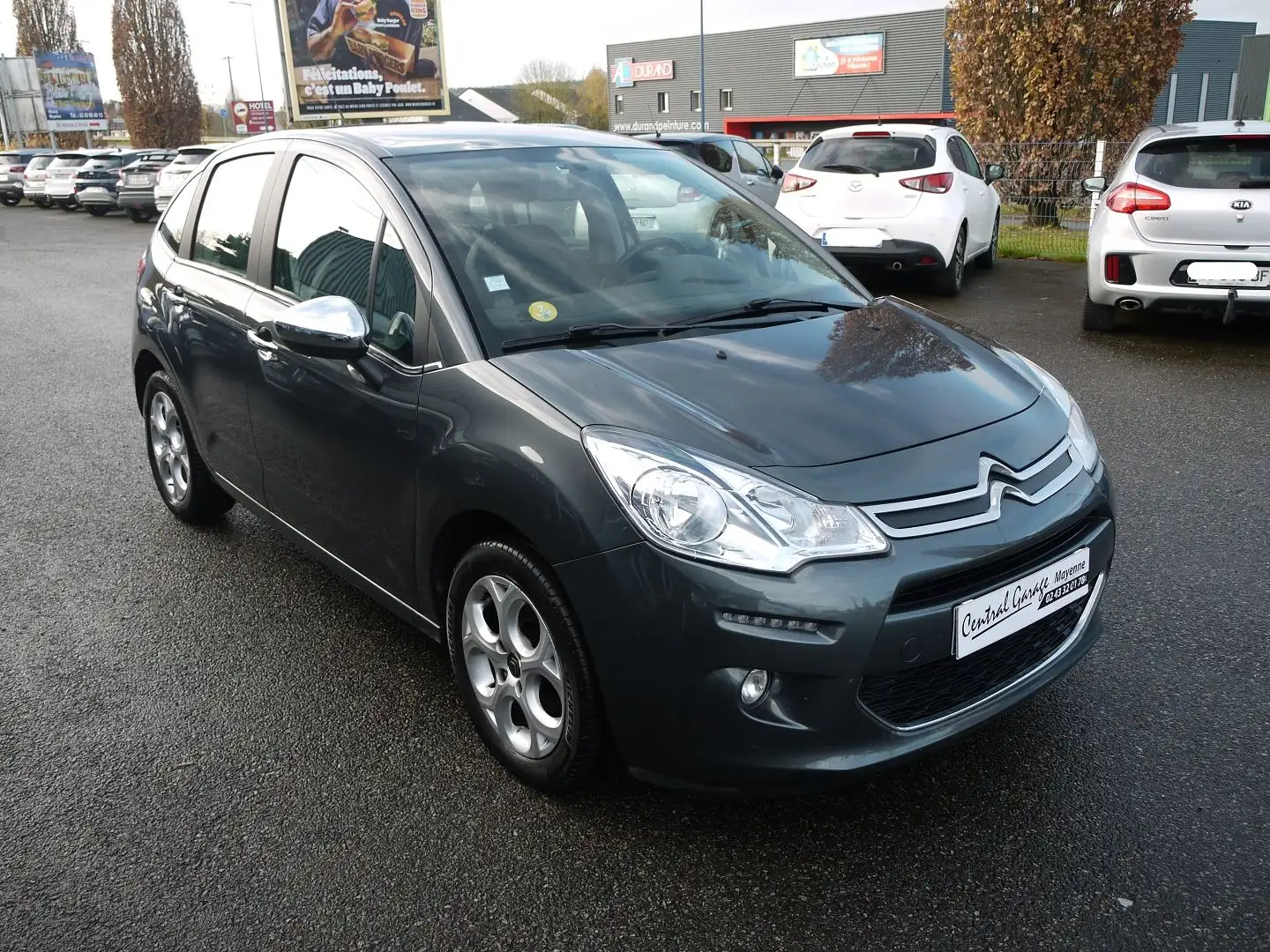 Citroen C3 1.4 HDI70 SELECTION Gris - 1