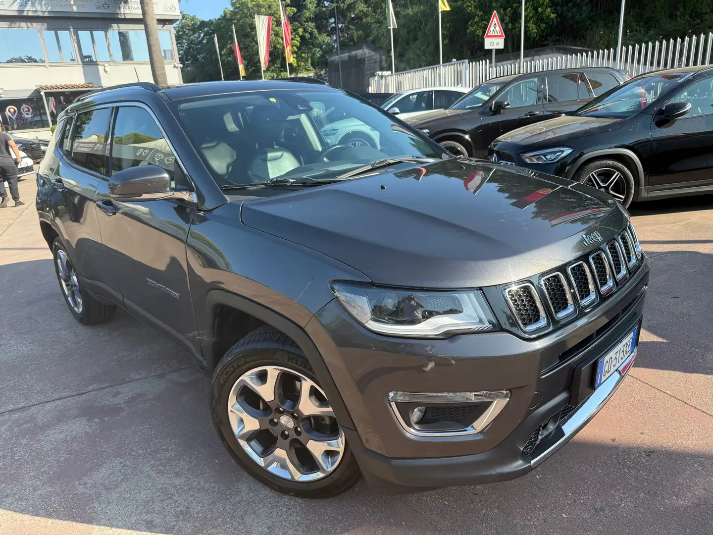 Jeep Compass Compass II 2017 2.0 mjt LIMITED 4wd 140cv AUTO Grigio - 2