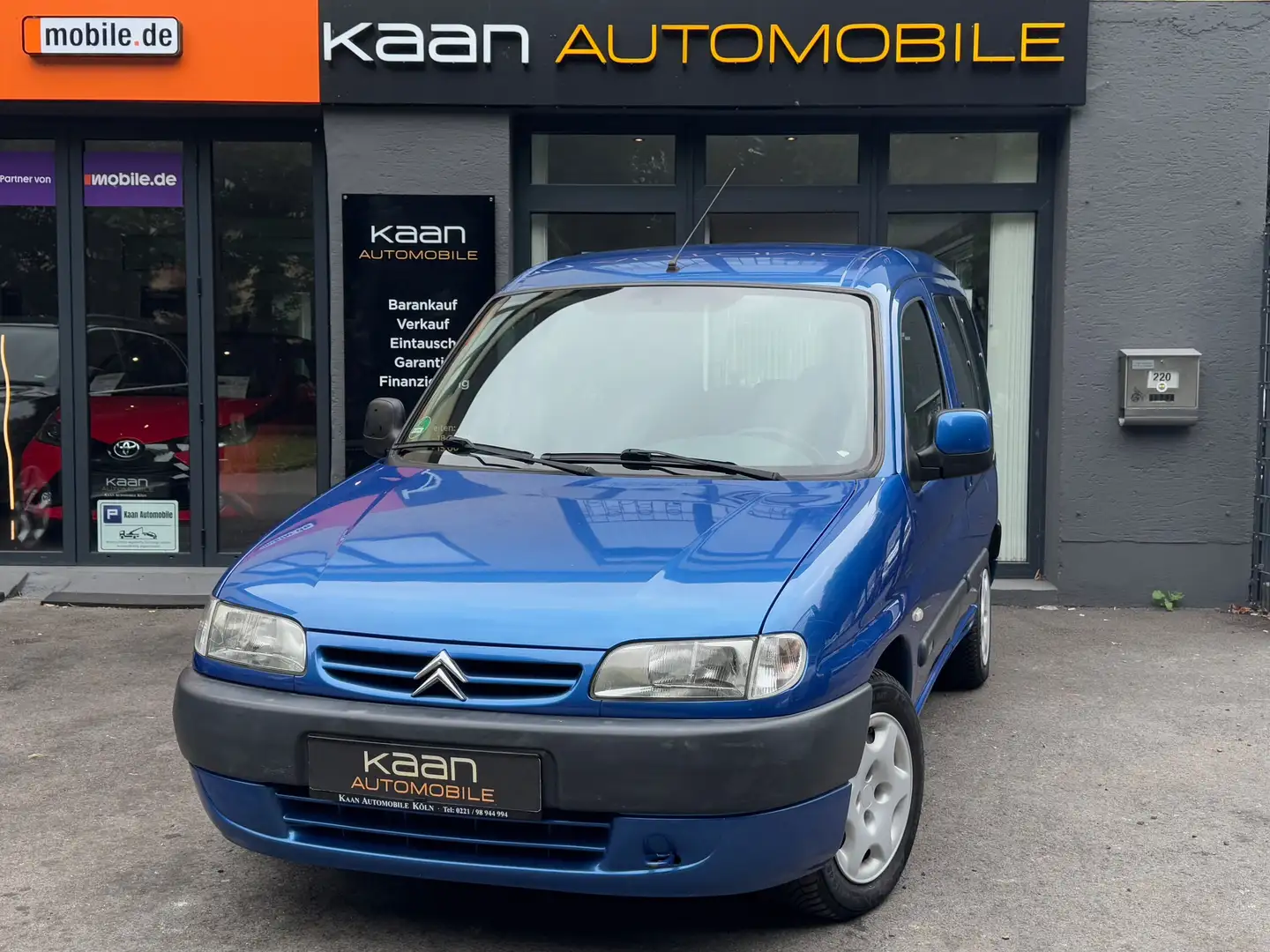 Citroen Berlingo Multispace 1.6i Chrono/TÜV-NEU/KLIMA/SERVO/USB Bleu - 1