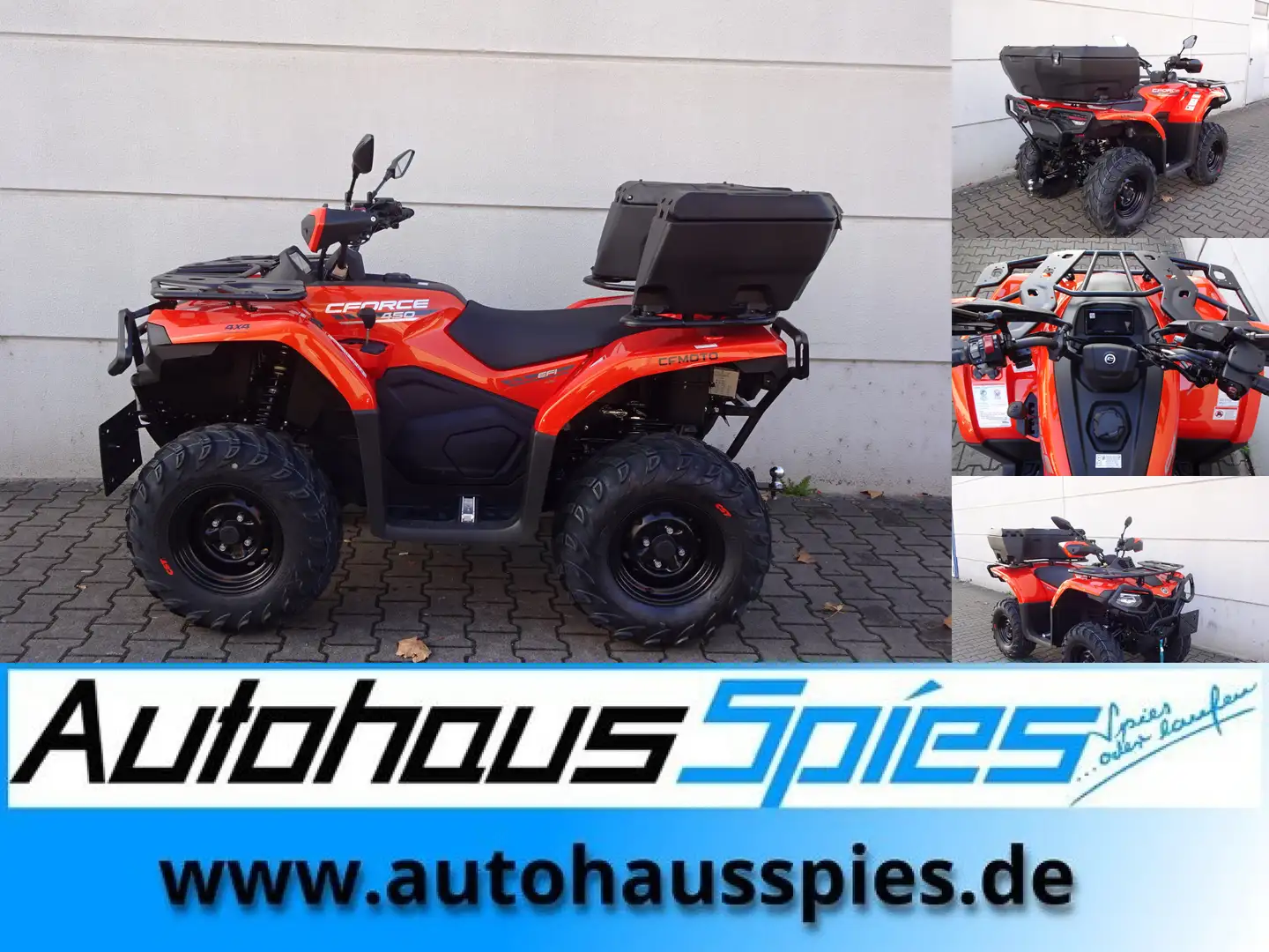 CFMOTO CForce 450 S ABS FL 4x4 T3b Portocaliu - 1