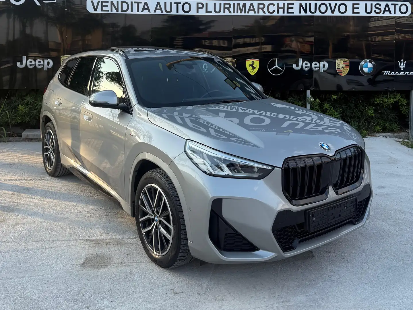 BMW X1 xdrive20d MSport auto Gris - 1