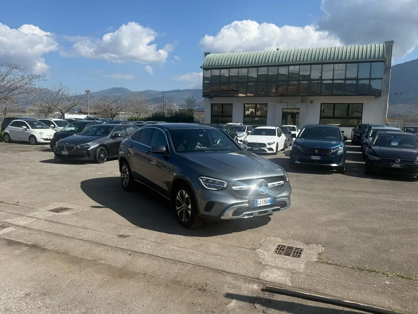 Mercedes-Benz GLC 220 GLC Coupe 220 d Business 4matic auto Grigio - 1