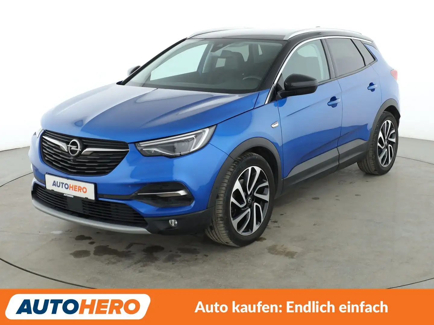 Opel Grandland X 2.0 CDTI Ultimate Aut.*NAVI*LED*360°CAM*SPUR* Bleu - 1