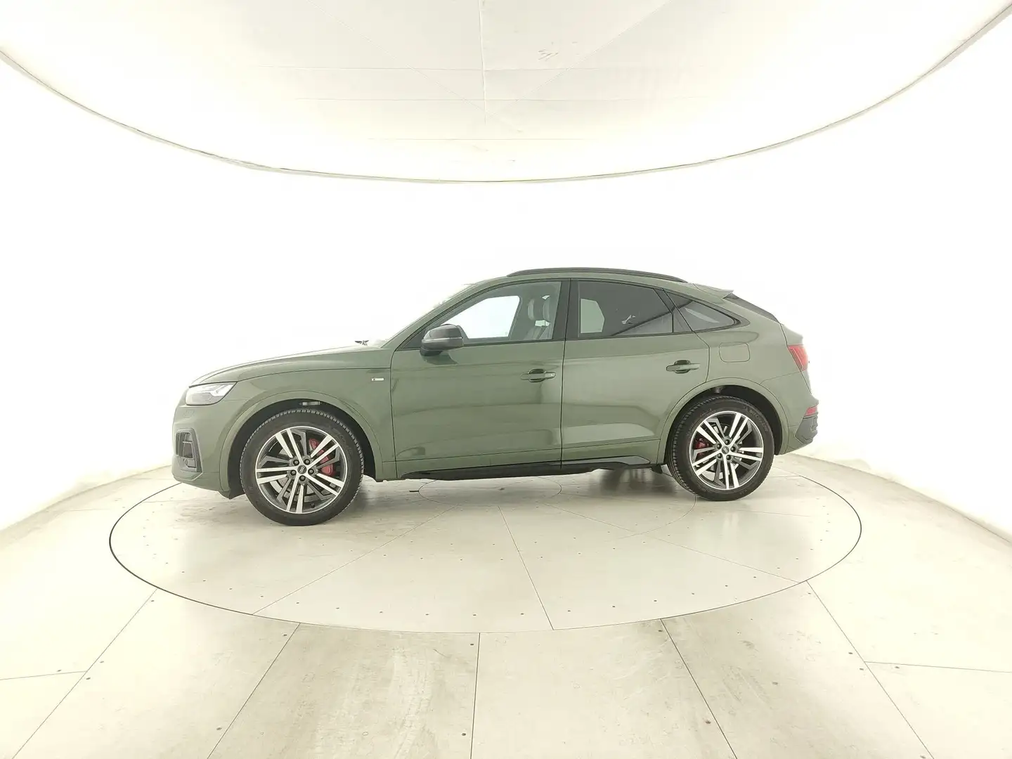 Audi Q5 SPB Sportback 55 TFSI e quattro S tronic S line p Verde - 2