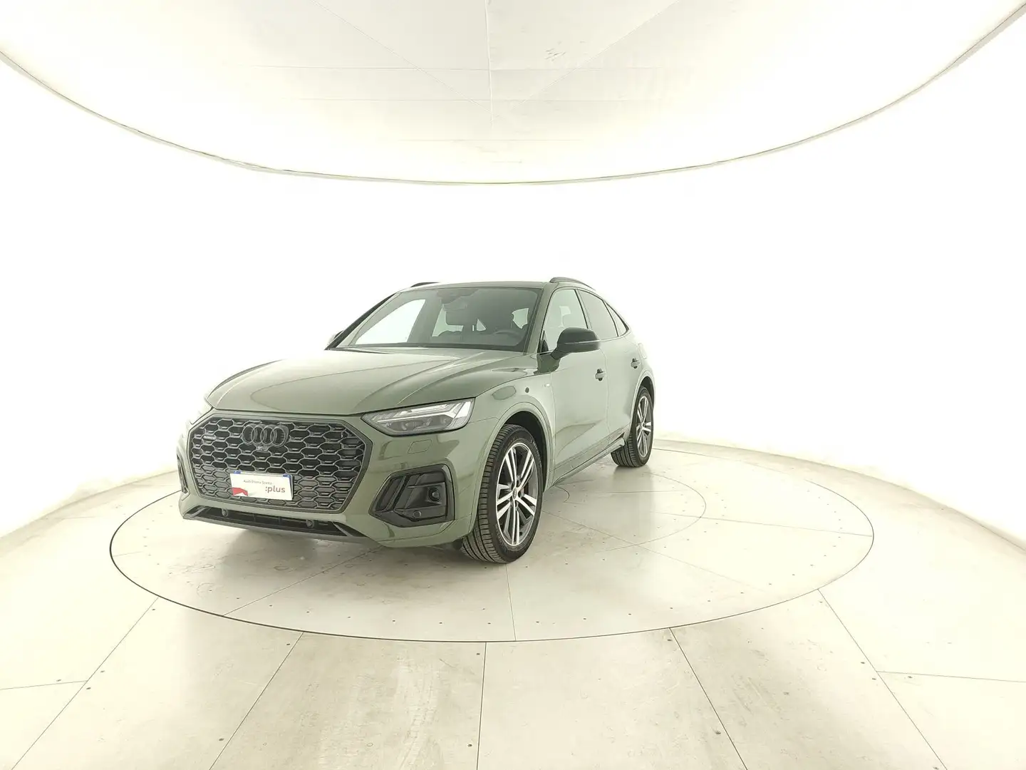 Audi Q5 SPB Sportback 55 TFSI e quattro S tronic S line p Verde - 1